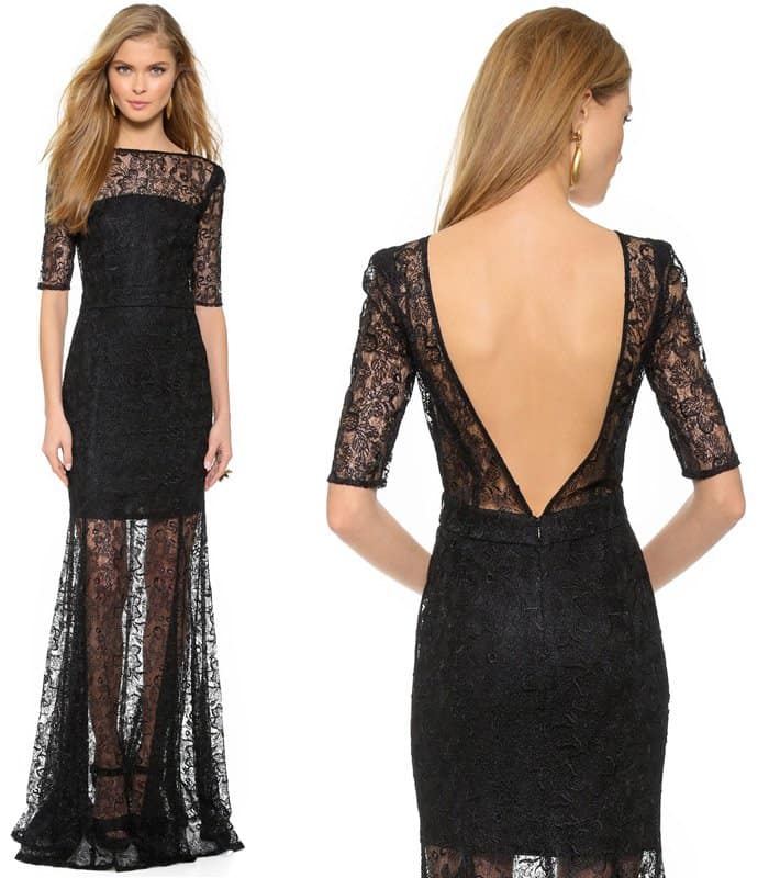 ONE by Femme D armes Bailey Lace Gown
