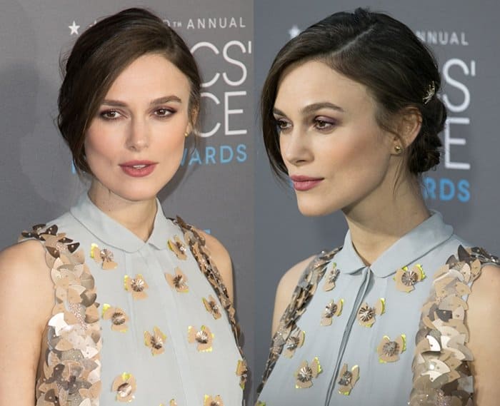 Keira Knightley put on a better show with her Delpozo dress at the 20th Annual Critics' Choice Movie Awards