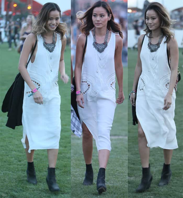 Jamie Chung at Coachella 2015 – Week 1 – Day 1 in California on April 10, 2015