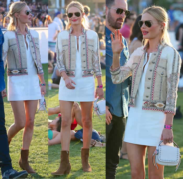 Kate Bosworth at Coachella 2015 – Week 1 – Day 2 – Celebrity Sightings and Performances in California on April 11, 2015