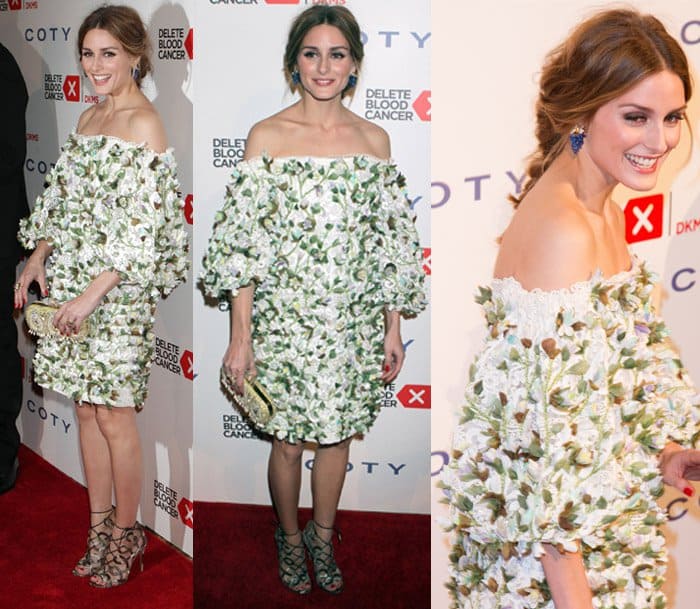 Olivia Palermo at the 9th Annual Delete Blood Cancer Gala at Cipriani Wall Street in New York on April 16, 2015