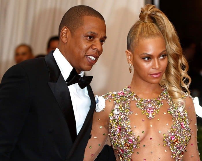 Beyoncé Giselle Knowles-Carter and Shawn Corey Carter hit the red carpet at the 2015 Met Gala
