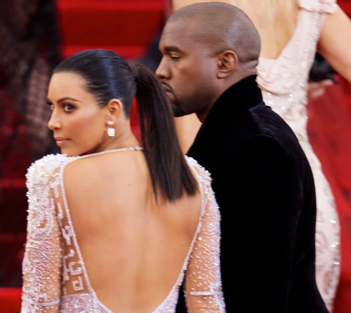 Kim Kardashian was joined by her husband, Kanye West, at the annual fundraising gala for the benefit of the Metropolitan Museum of Art's Costume Institute in New York City