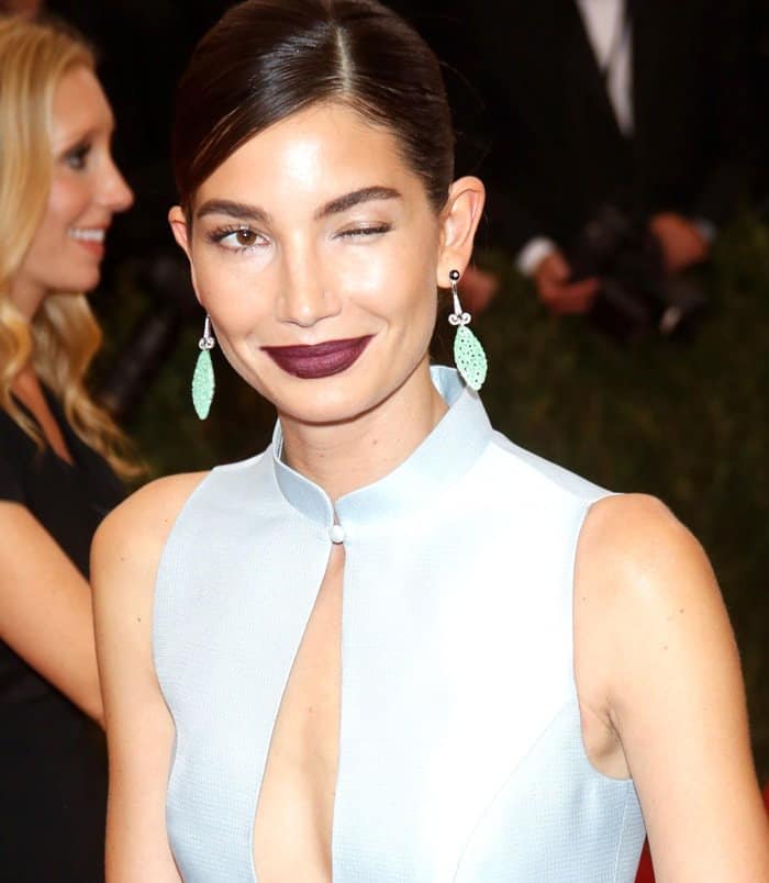 MET Gala 2015 'China: Through The Looking Glass' Costume Institute Benefit Gala at the Metropolitan Museum of Art - Arrivals Featuring: Lily Aldridge Where: New York City, New York, United States When: 04 May 2015 Credit: WENN.com **Not available for publication in Germany**