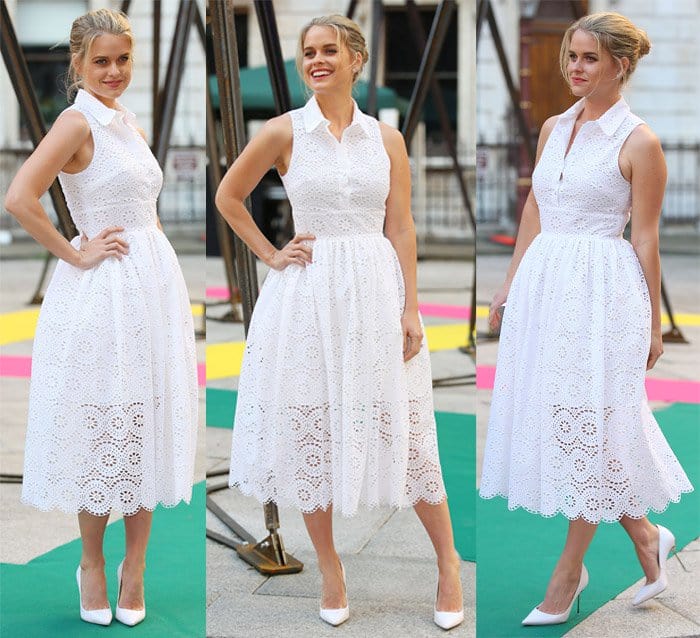 Alice Eve at the Royal Academy Summer Exhibition VIP preview