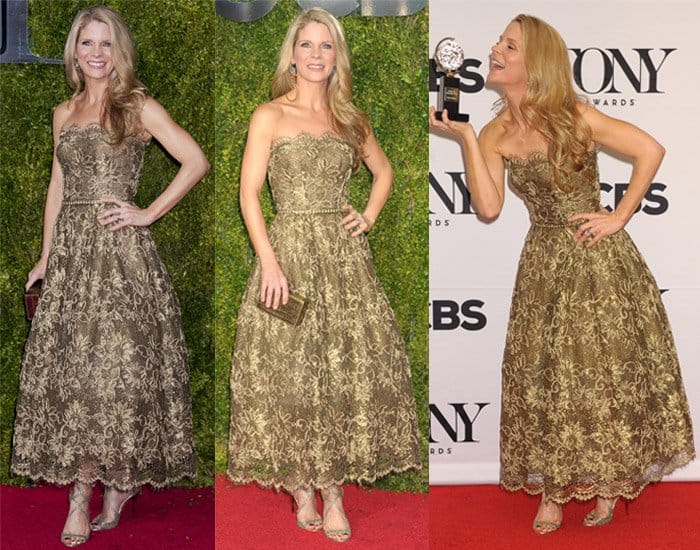 At the 2015 Tony Awards held at Radio City Music Hall in New York City, Kelli O'Hara gave an emotional acceptance speech for her Best Actress in a Musical win for The King & I, marking her first win after six previous nominations