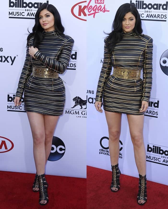 Kylie Jenner at the 2015 Billboard Music Awards Arrivals in Las Vegas on May 17, 2015