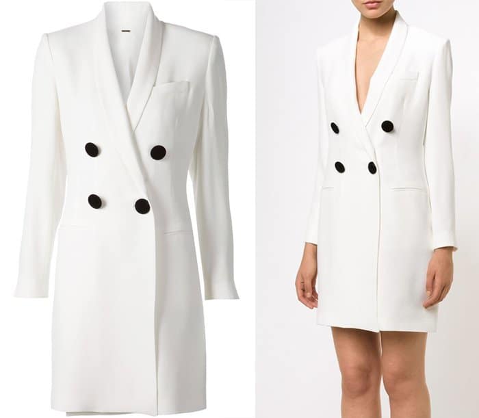 Adam Lippes Double Breasted Blazer Dress