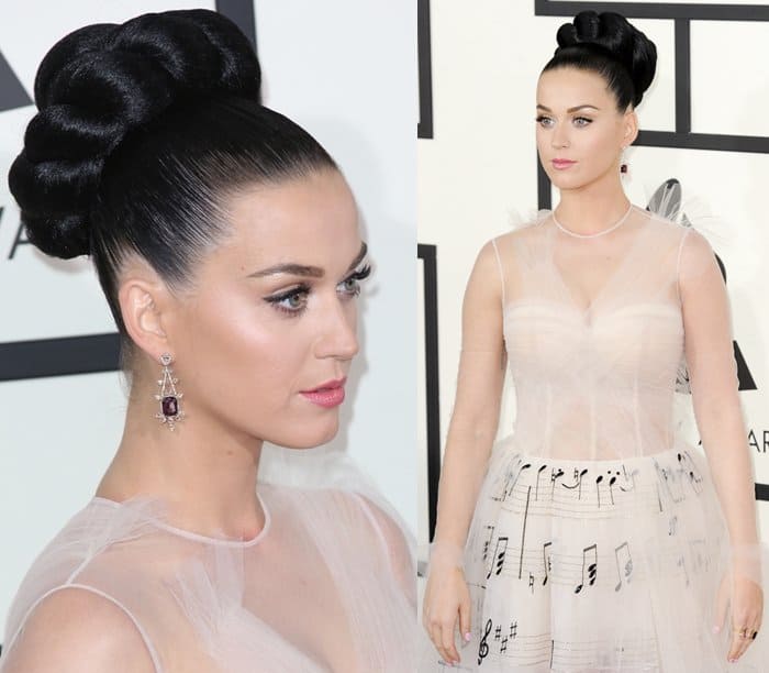 Katy Perry at the 56th Annual GRAMMY Awards