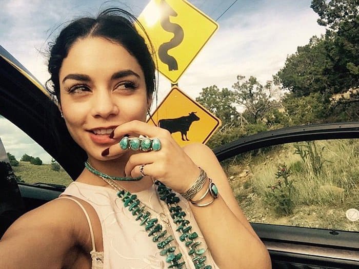 Vanessa Hudgens is known for her bohemian fashion style, which is reflected in both her festival outfits and day-to-day looks