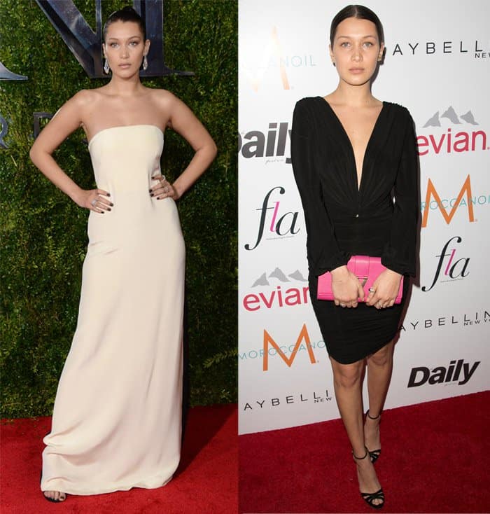 Bella Hadid is known for her elegant and sophisticated style, and she often wears dresses that are classic and will never go out of style