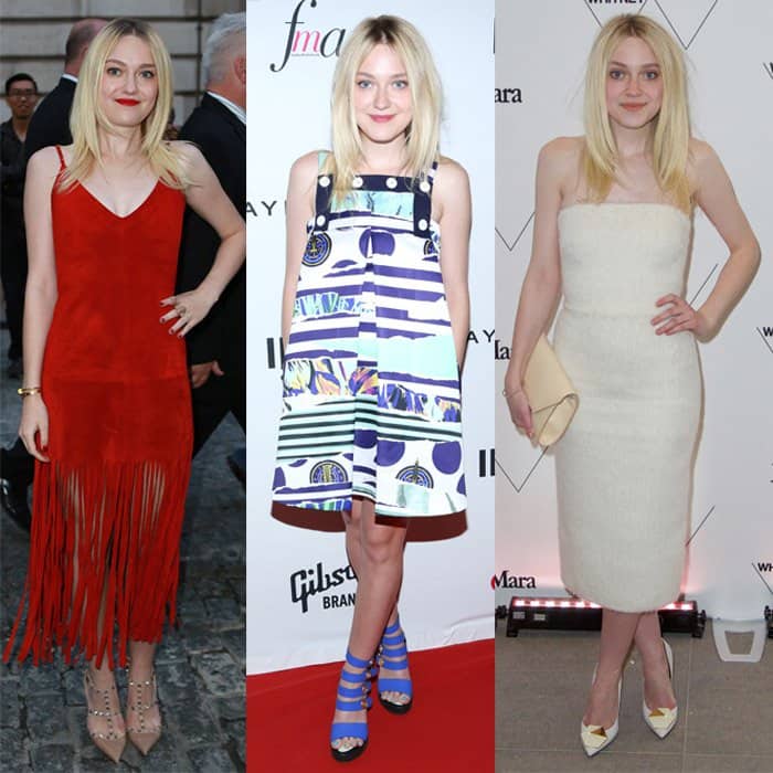Dakota Fanning consistently exudes a timeless and refined elegance, possessing a sophisticated style that remains fitting for any event