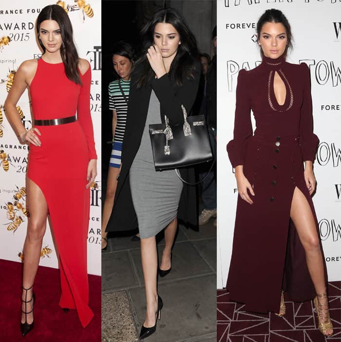 Kendall Jenner is known for her long legs and her ability to style them in a variety of ways