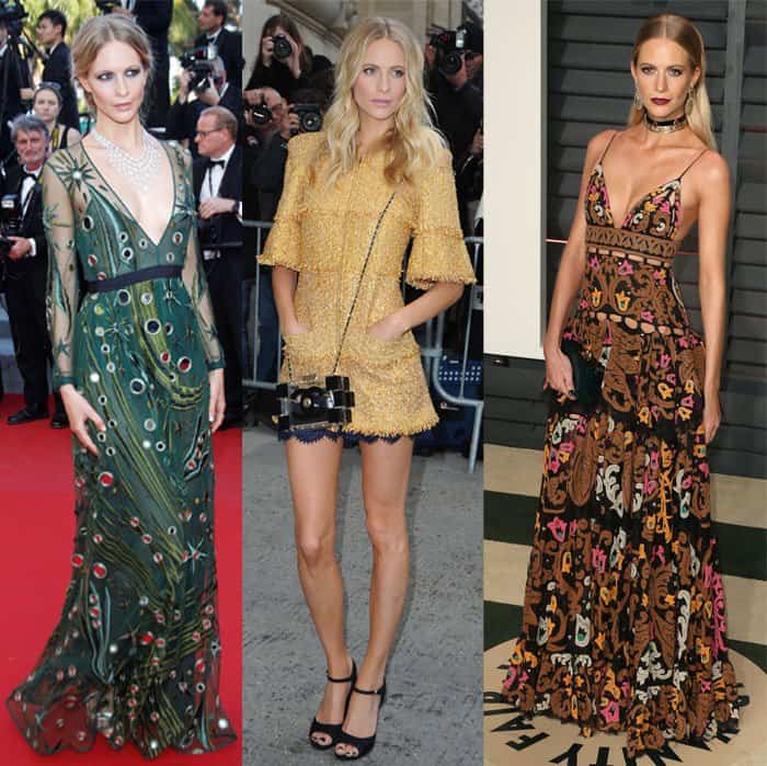 Poppy Delevingne's dress selections are delightfully eclectic, showcasing her unique and varied sense of style