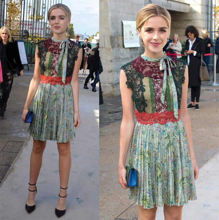 Despite being only 15 years old, Kiernan Shipka is already making a name for herself in the fashion world