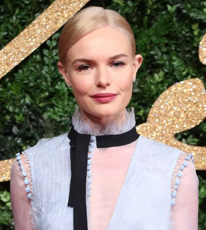 Kate Bosworth attends the British Fashion Awards 2015