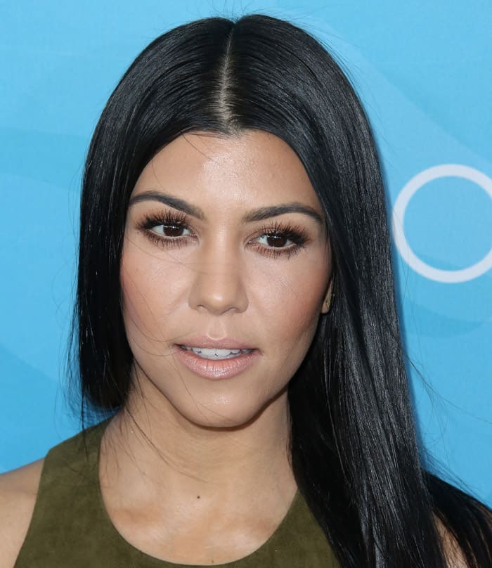 Kourtney Kardashian attends the WWD And Variety inaugural Stylemakers' event