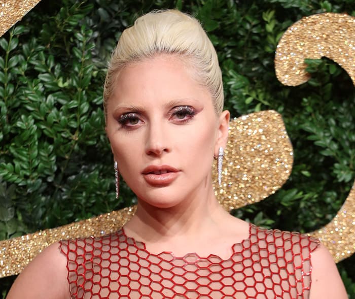 Lady Gaga attends the British Fashion Awards 2015