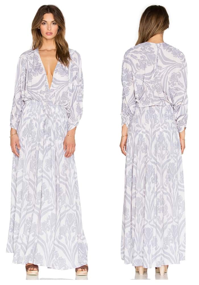 Cedar Printed Boheme Maxi Dress