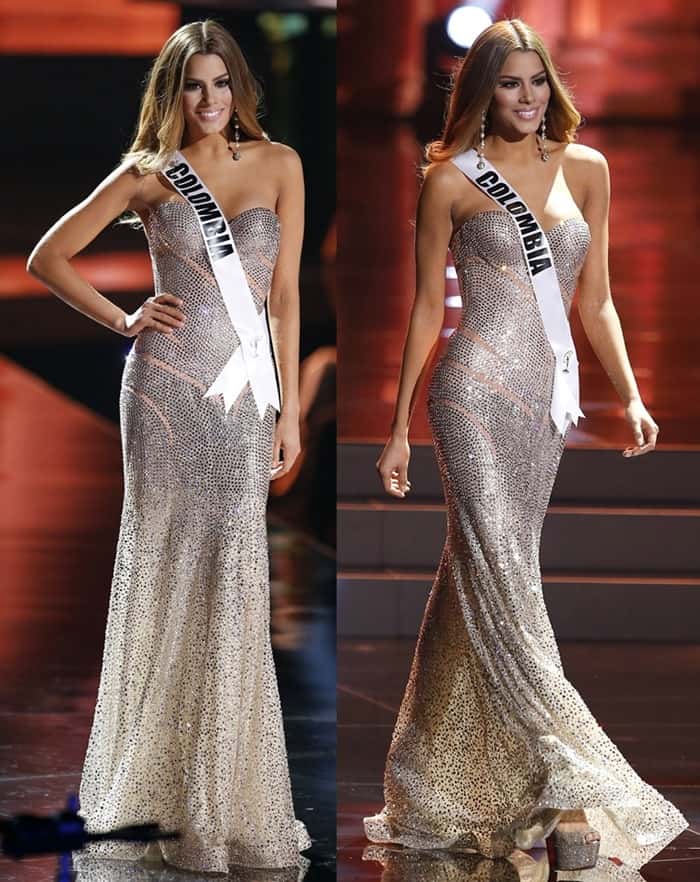 Ariadna María Gutiérrez Arévalo was crowned Miss Colombia in 2014 and went on to represent her country in the Miss Universe 2015 competition held on December 20 of that year