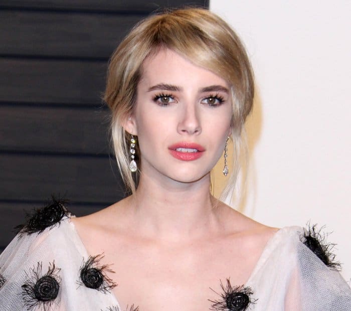 Giannandrea, the International Creative Director for Macadamia Professional, was responsible for styling Emma Roberts' beautiful look at the Vanity Fair Oscar 2016 Party in Los Angeles