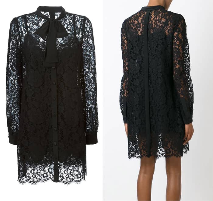 Dolce & Gabbana Lace Shirt Dress