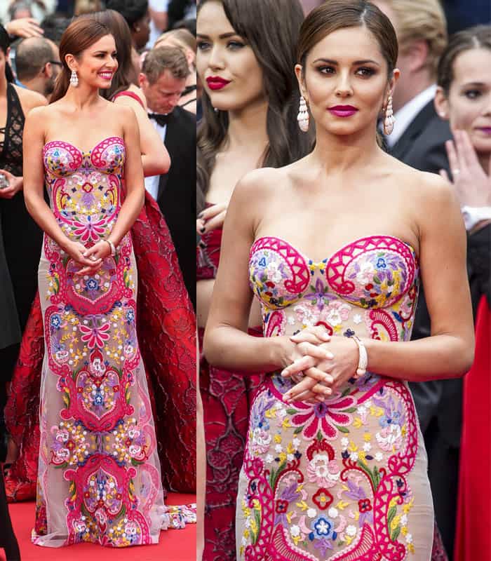 Cheryl Cole effortlessly showcased an exquisite and refined look for the occasion, allowing the dress to take center stage as it rightfully should