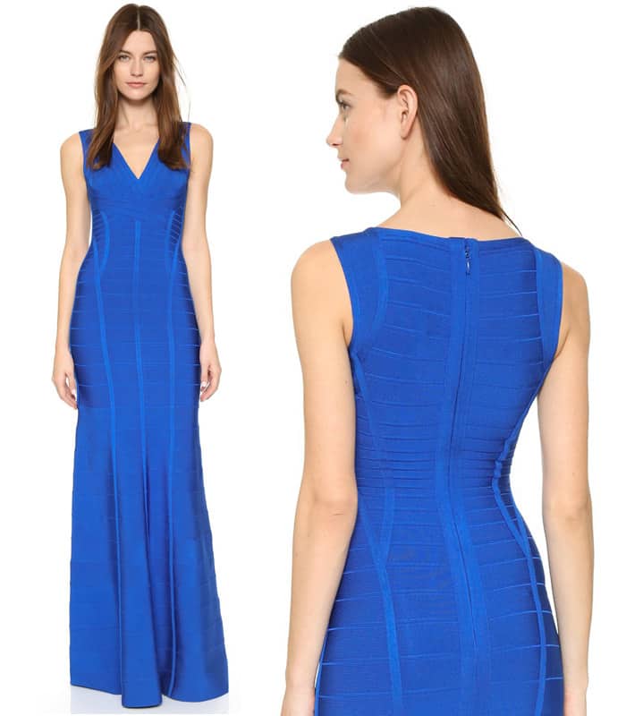 Herve Leger Annabelle Gown