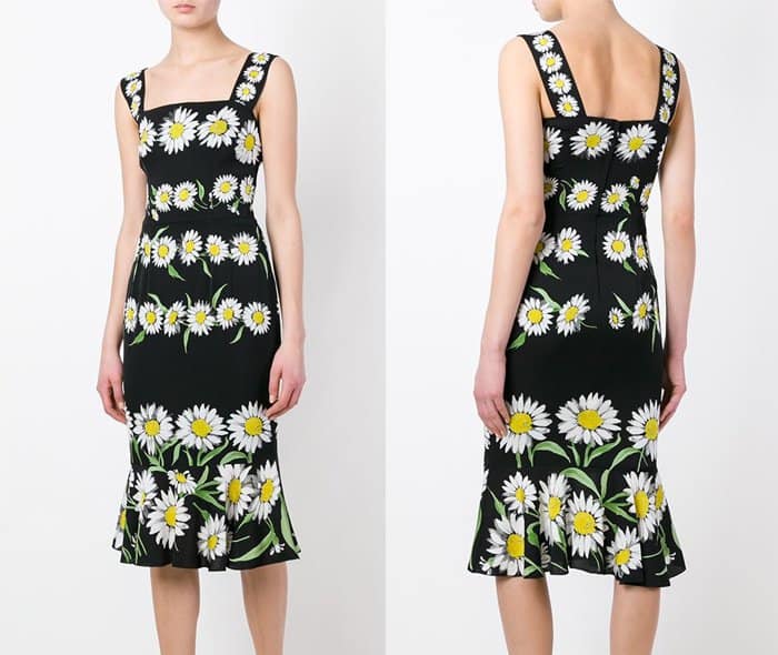 Dolce & Gabbana Daisy Print Dress