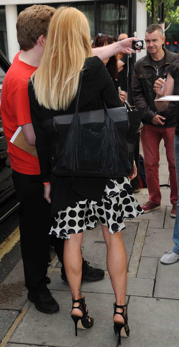 Fearne Cotton spotted leaving BBC Radio 2