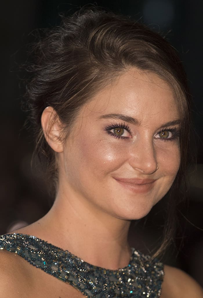 Shailene Woodley rocked a nose piercing and jewelry by John Hardy
