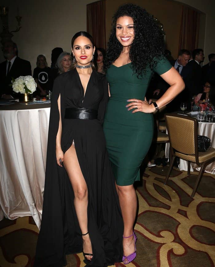 Pia Toscano and Jordin Sparks at the Generosity.org Fundraiser For World Water Day 2017